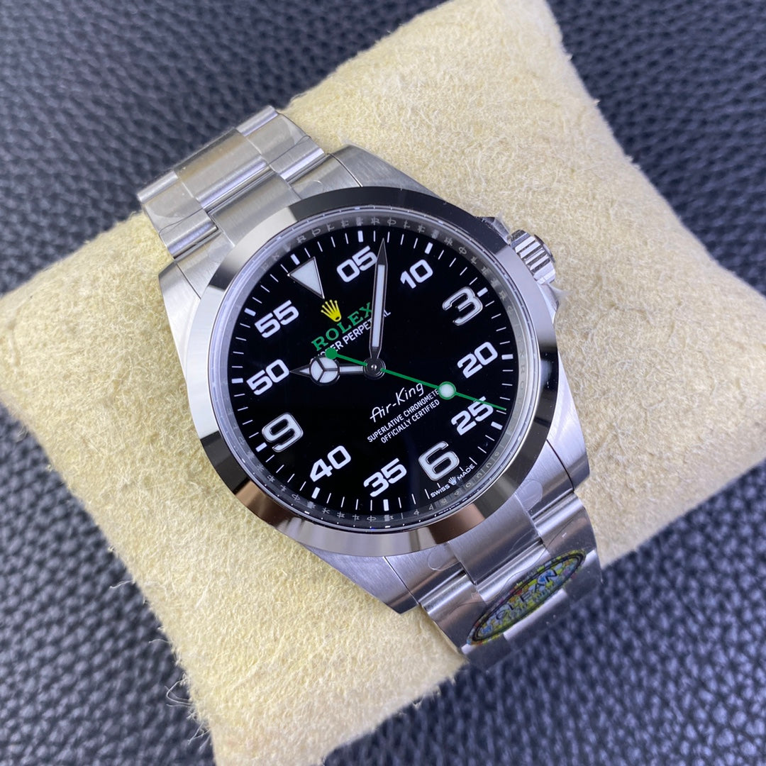 C-Factory -Black Silver -White 904L Steel - Automatic - 40mm