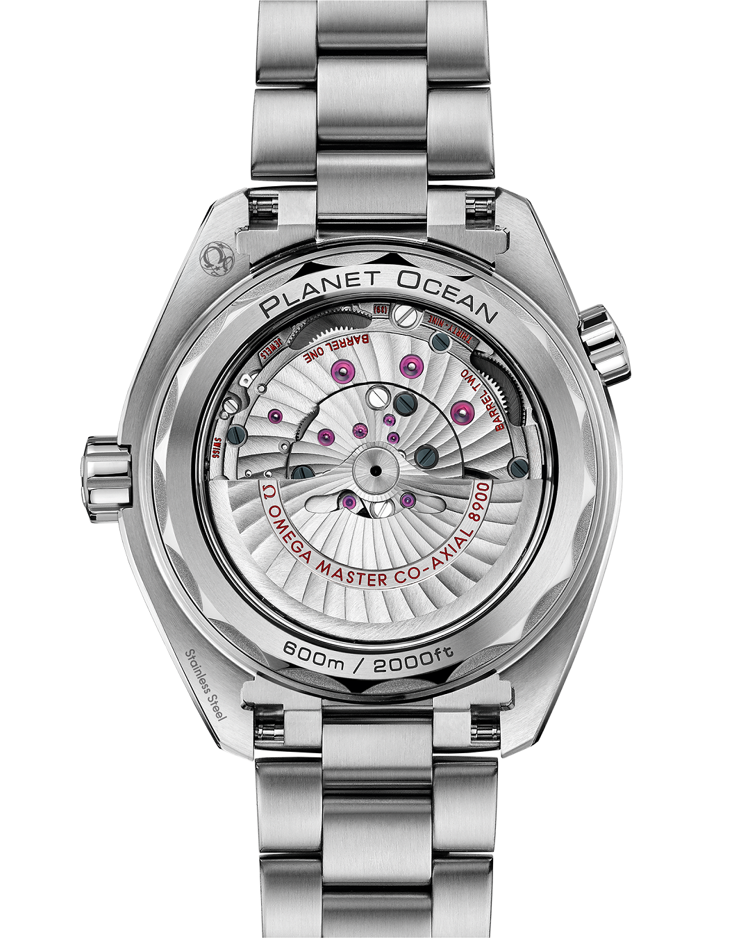 215.90.44.21.99.001- Orange Ceramic bezel - Grey - 904L Steel - Automatic -43.5mm