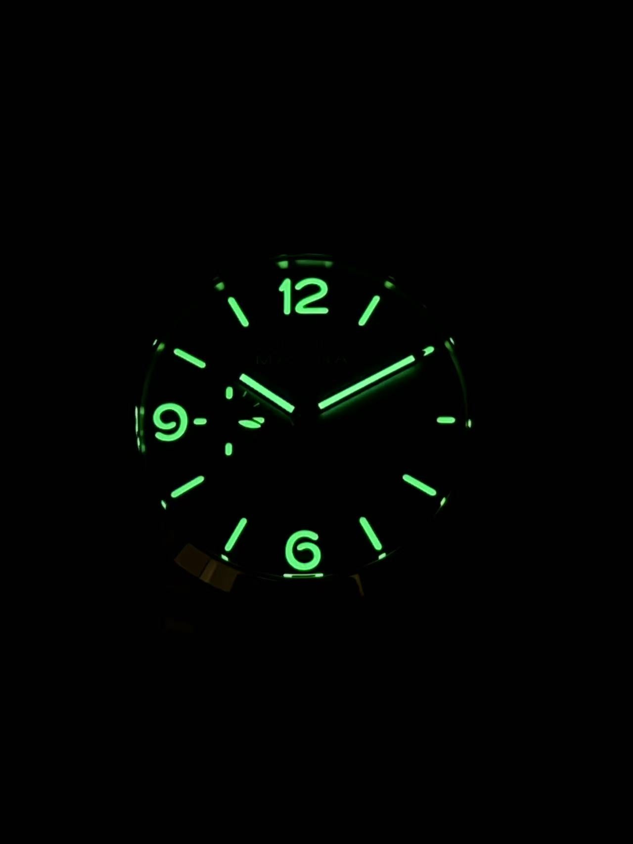 Blue Yellow - 904L Steel - Blue Leather -Automatic - 44mm