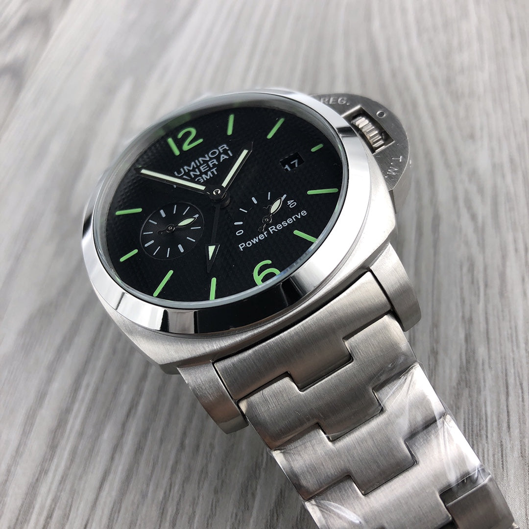 3D Black Mesh - White 904L Steel - Silver 904L -Automatic - 44mm