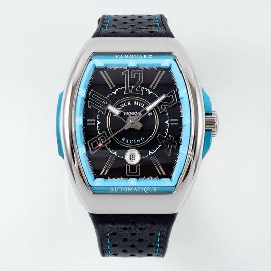 Blue Black - Black Rubber - Automatic - 44*54mm