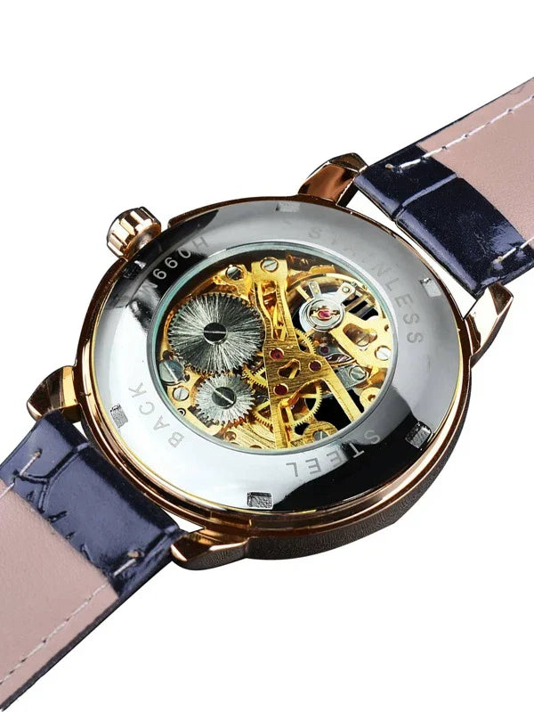 Black - Black Leather - Automatic -41mm
