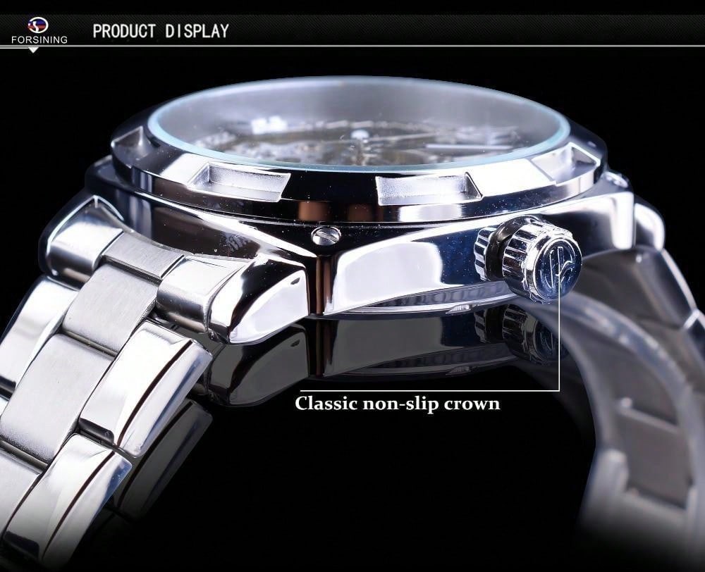 White 904L Steel -Silver Steel- Automatic -41mm