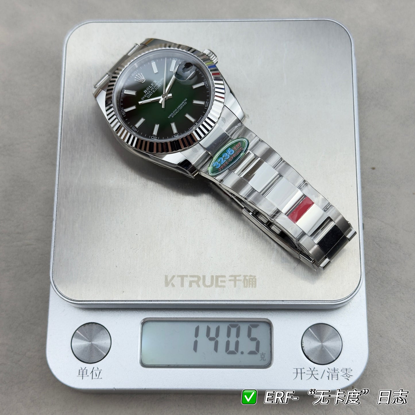 Gradient green - Silver 904L Steel- Automatic - 41mm