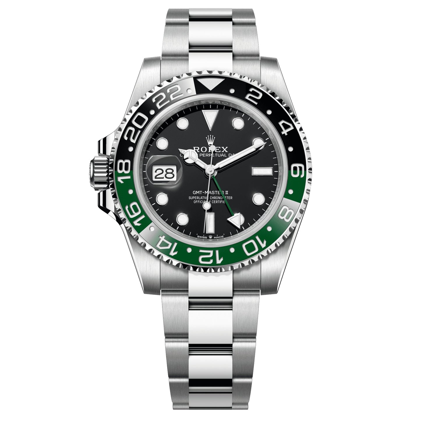 Black Green -Lefty- 904L Steel - Automatic- 40mm
