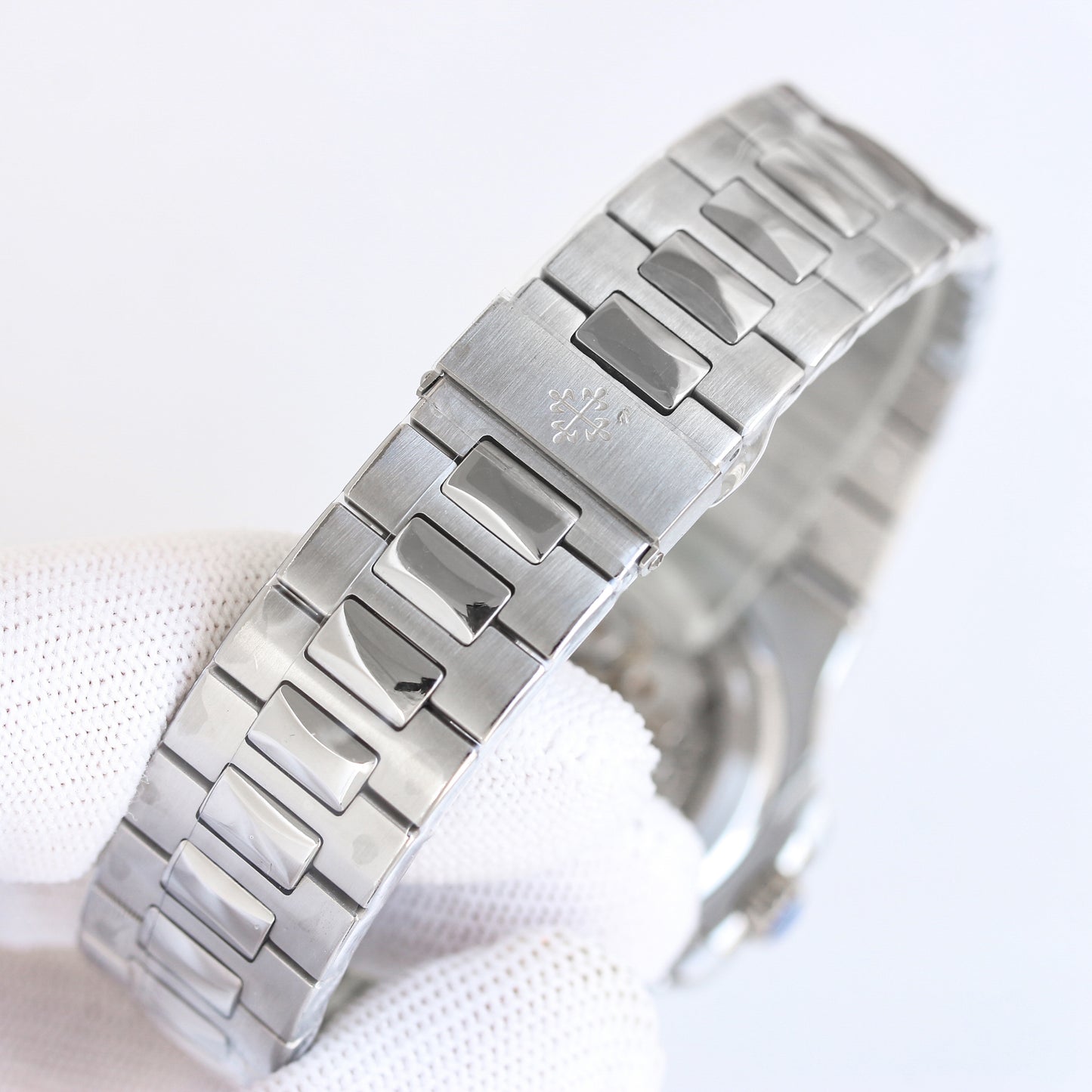 Green - Rhinestones -Ultra-thin - Silver 904L Steel - Automatic 324SC- 40mm