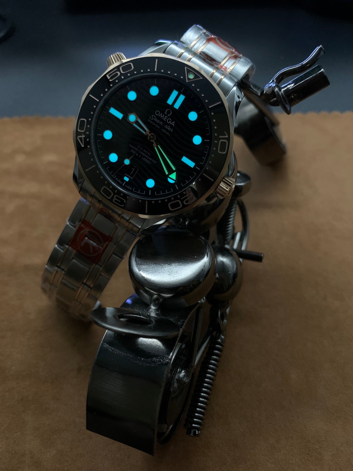 TOP! Black Dial Steel - Rosegold Withe 904L Steel - Automatic- 42mm