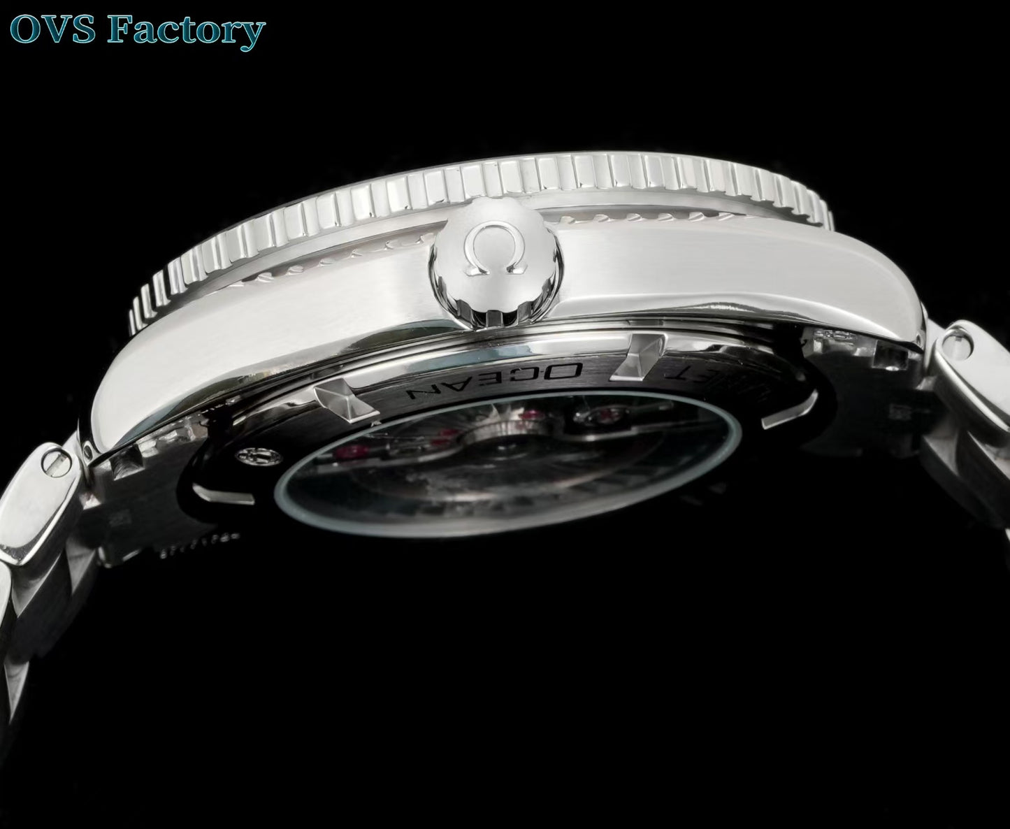 Black Silver - Black -White 904L Steel - Automatic - 45.5mm