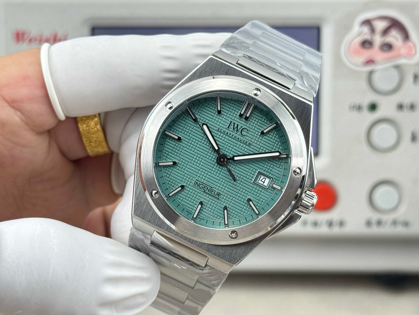 Green -Silver White- Silver 904L Steel - Automatic - 40mm