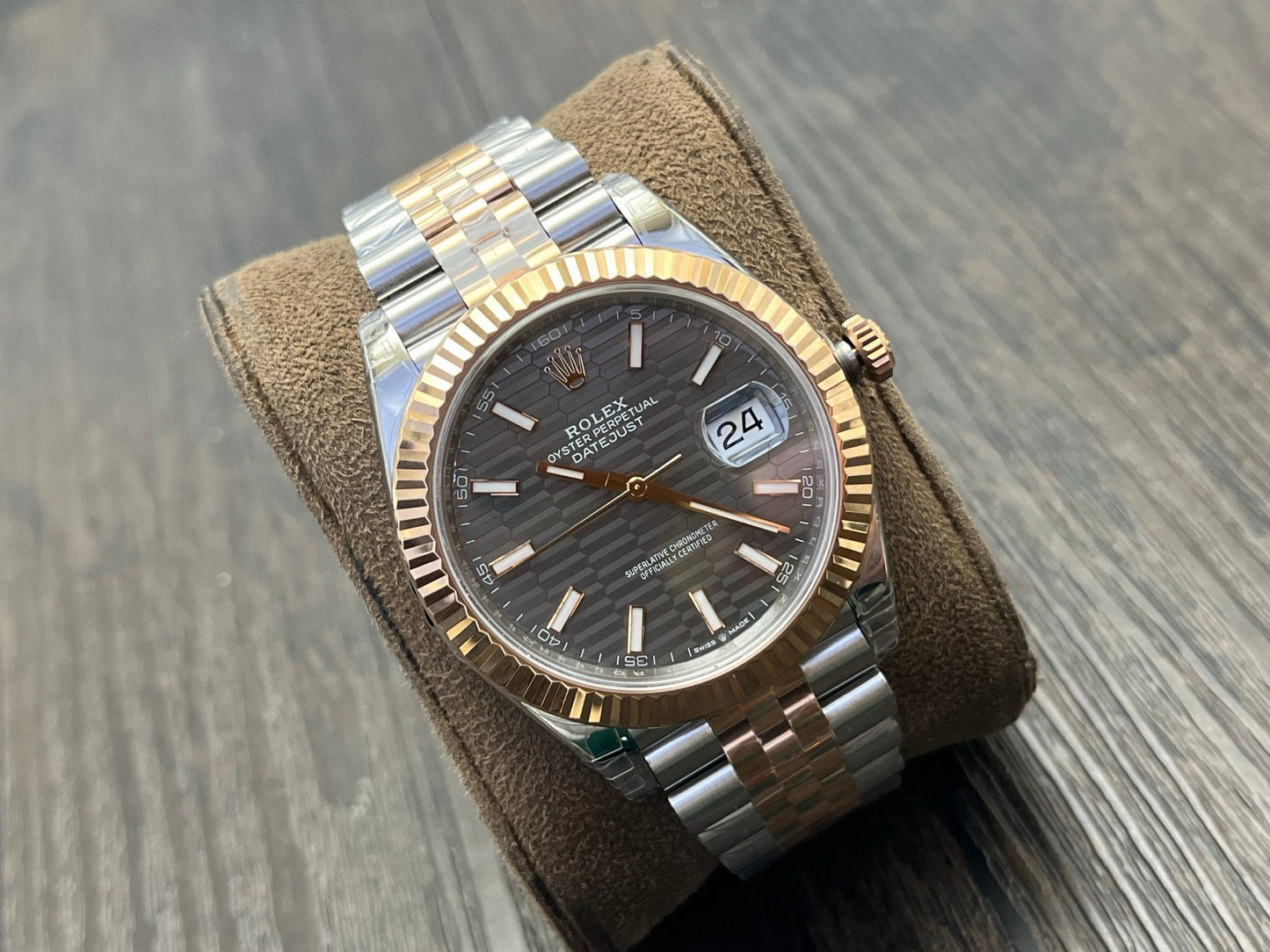 C-Factory - Grey Wave - Silver Gold 904L Steel- Automatic - 41mm