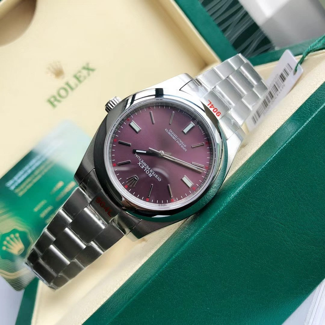 Purple Silver - Steel 904L Silver - Automatic - 41mm/31mm