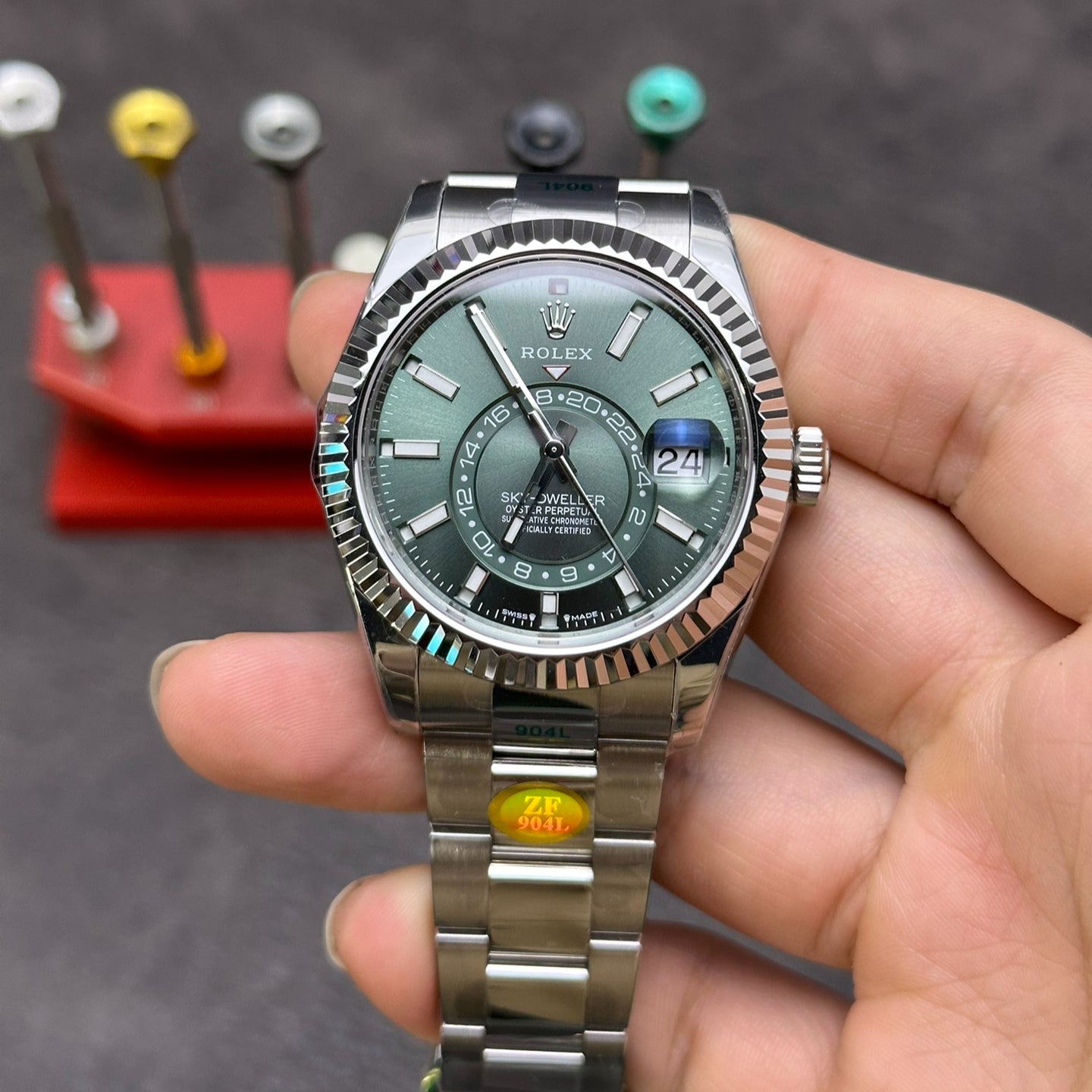 C-Factory -Green - White 904L Steel- Automatic - 42mm