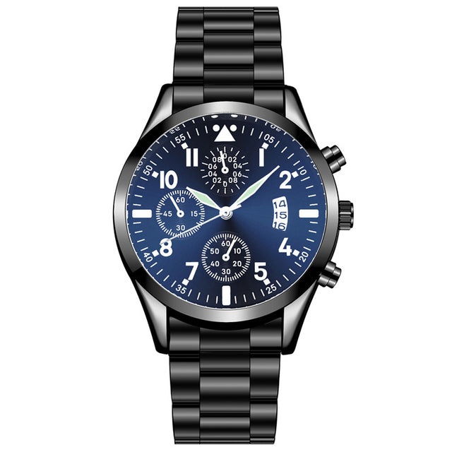 Black Steel - Quartz - 42mm