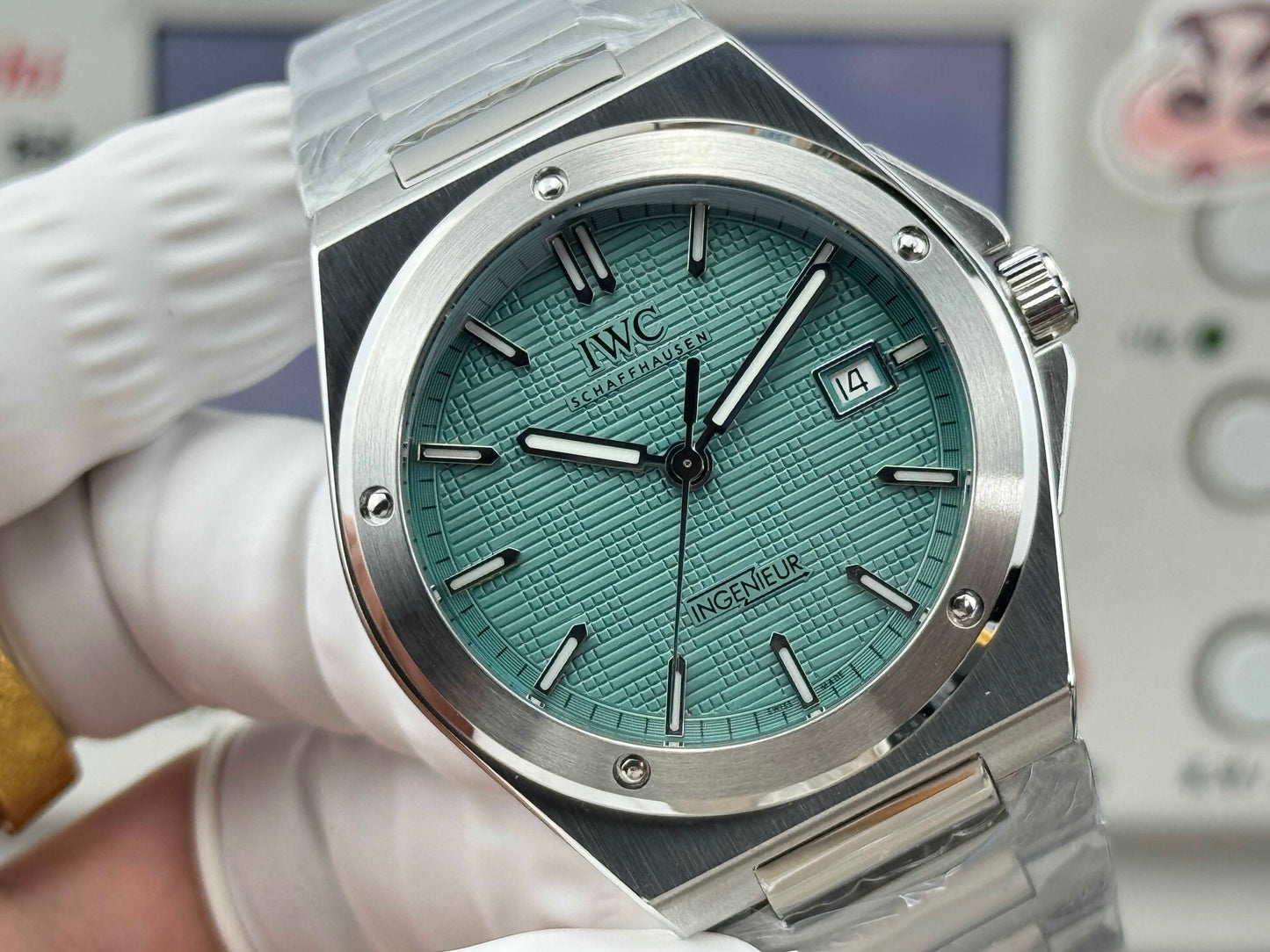 Green -Silver White- Silver 904L Steel - Automatic - 40mm