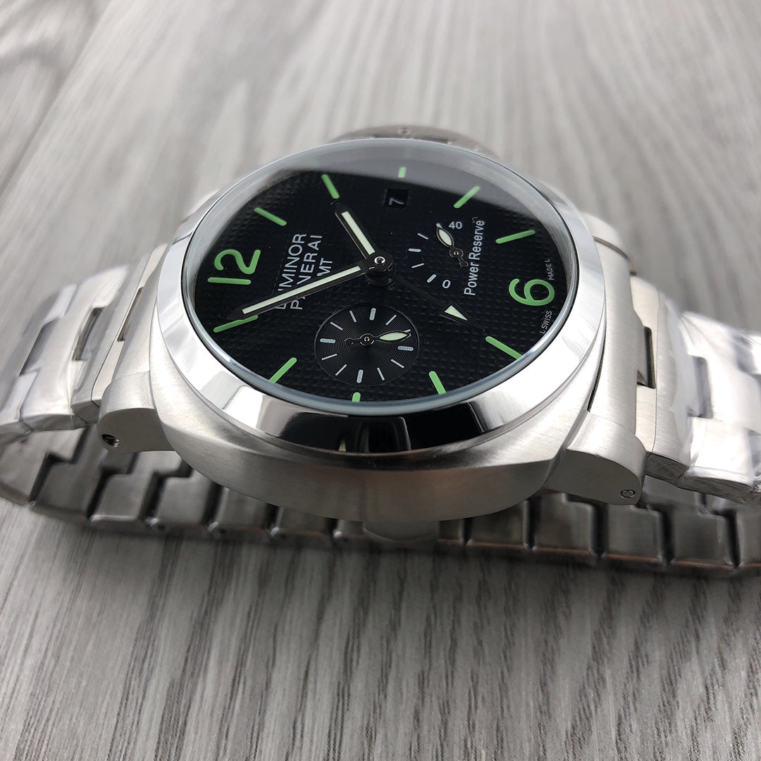 3D Black Mesh - White 904L Steel - Silver 904L -Automatic - 44mm
