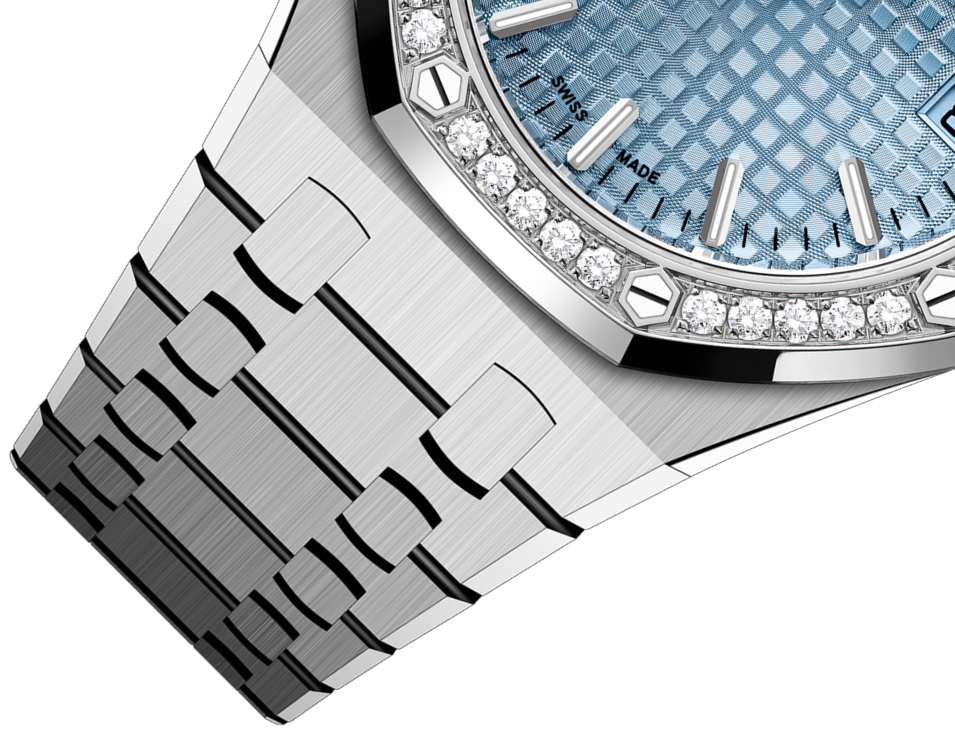 LADY -Blue Dial - 904L Steel - Quartz - 34mm