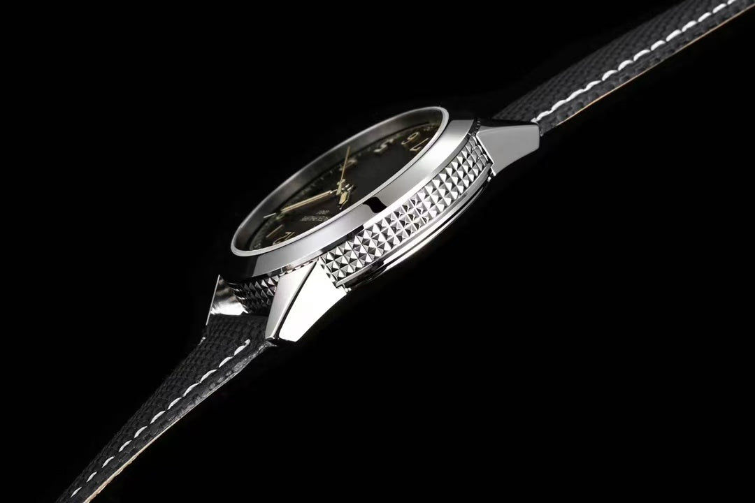 Grey -Frosted Face - Black rubber - Automatic - 40mm