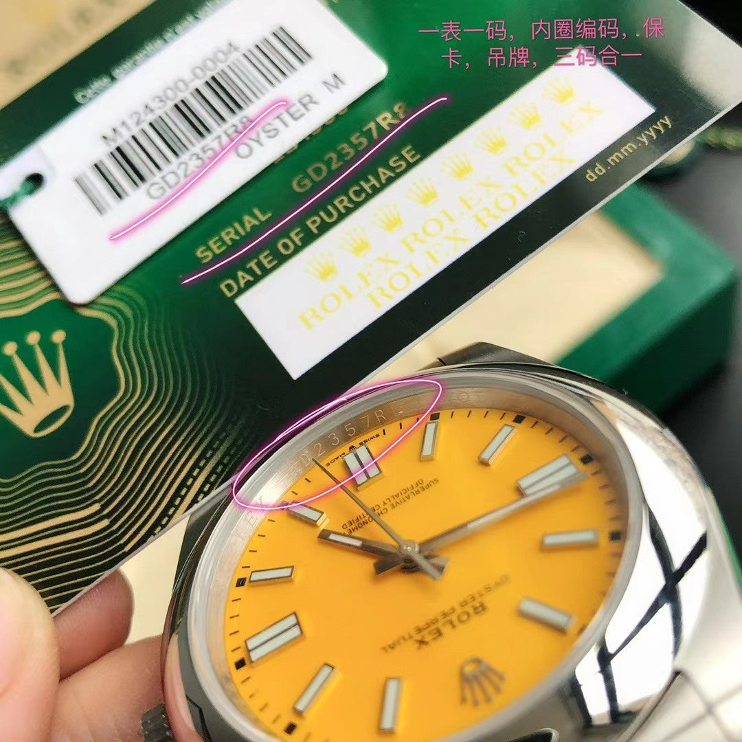Yellow Silver - Steel 904L Silver - Automatic-41mm/31mm
