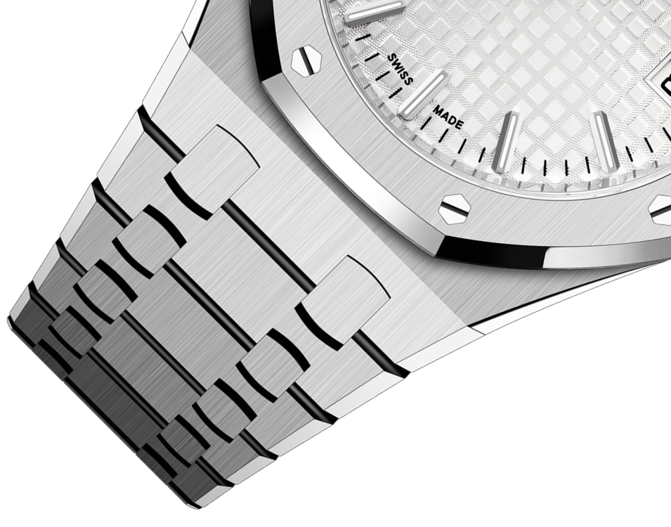LADY -White Dial - 904L Steel - Quartz - 33mm