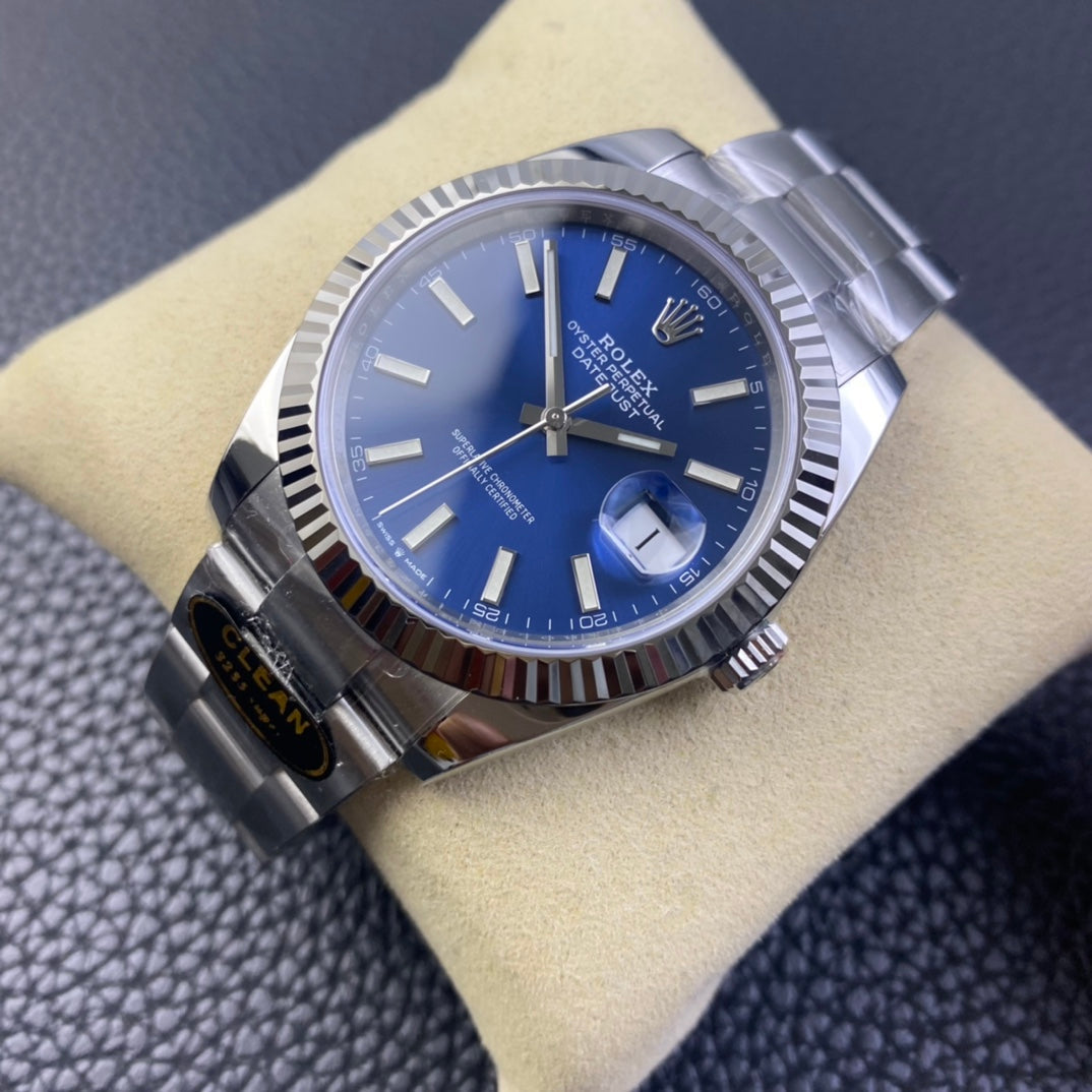 C-Factory 126334- Blue - Silver 904L Steel - Automatic - 41mm