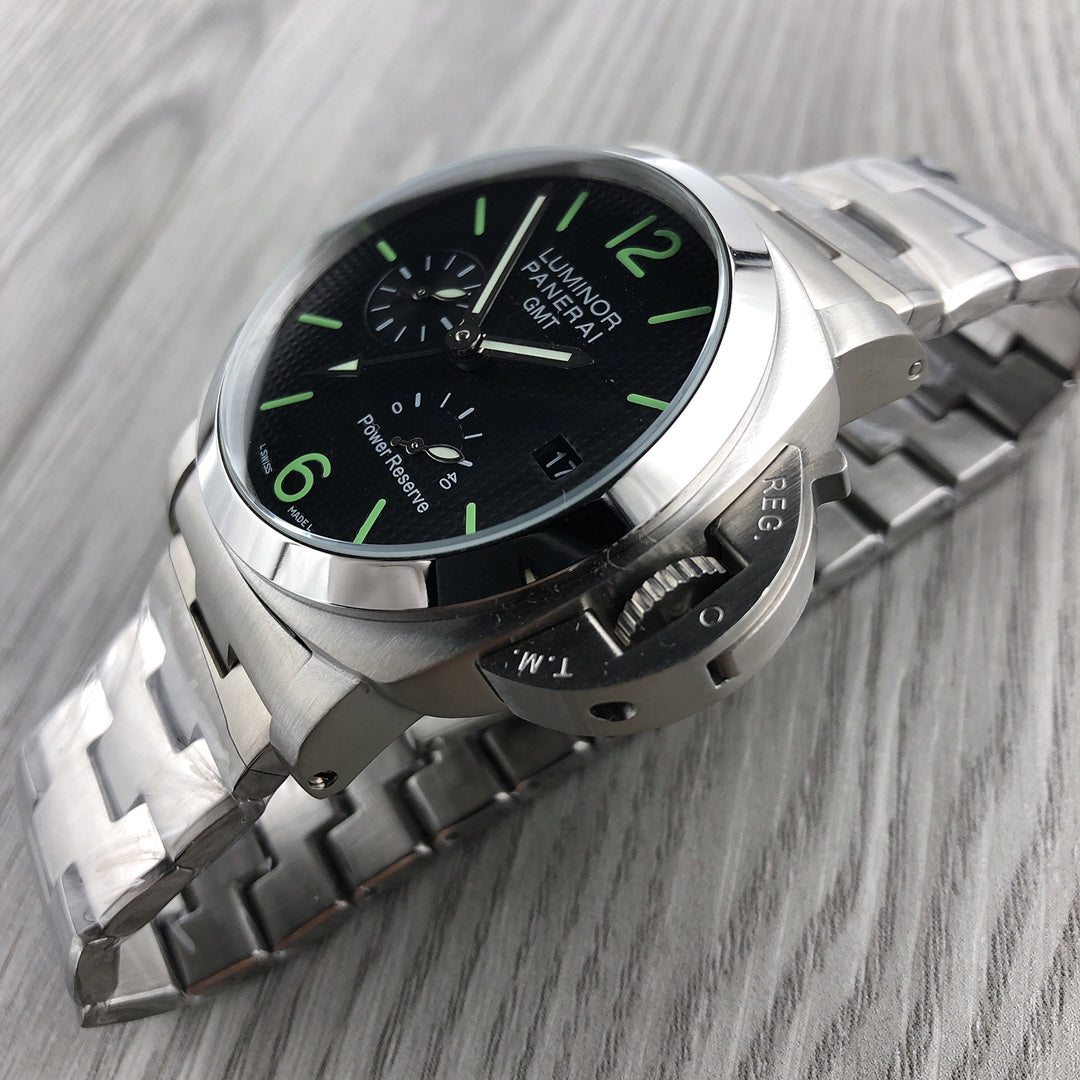 3D Black Mesh - White 904L Steel - Silver 904L -Automatic - 44mm