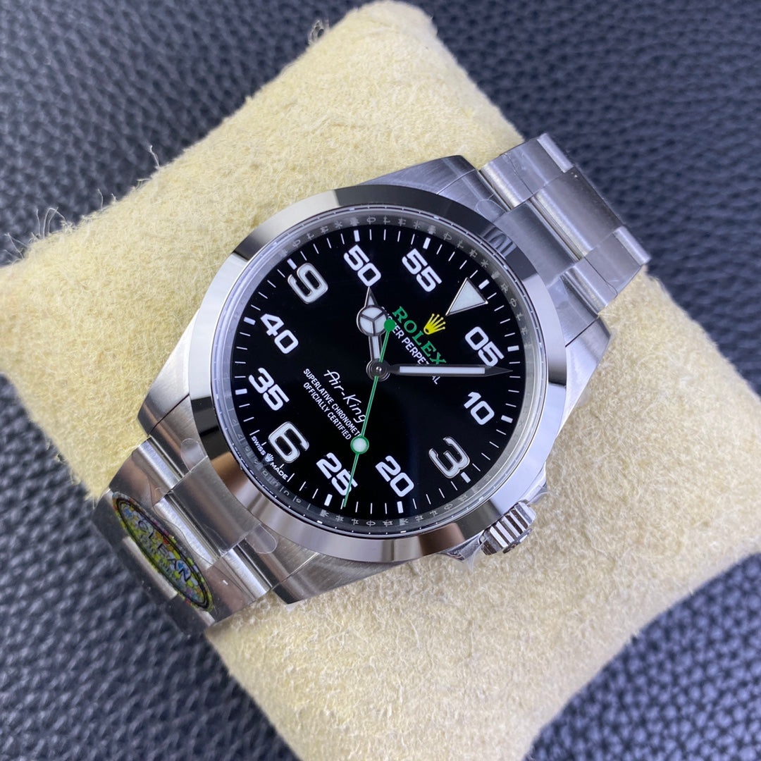 C-Factory -Black Silver -White 904L Steel - Automatic - 40mm