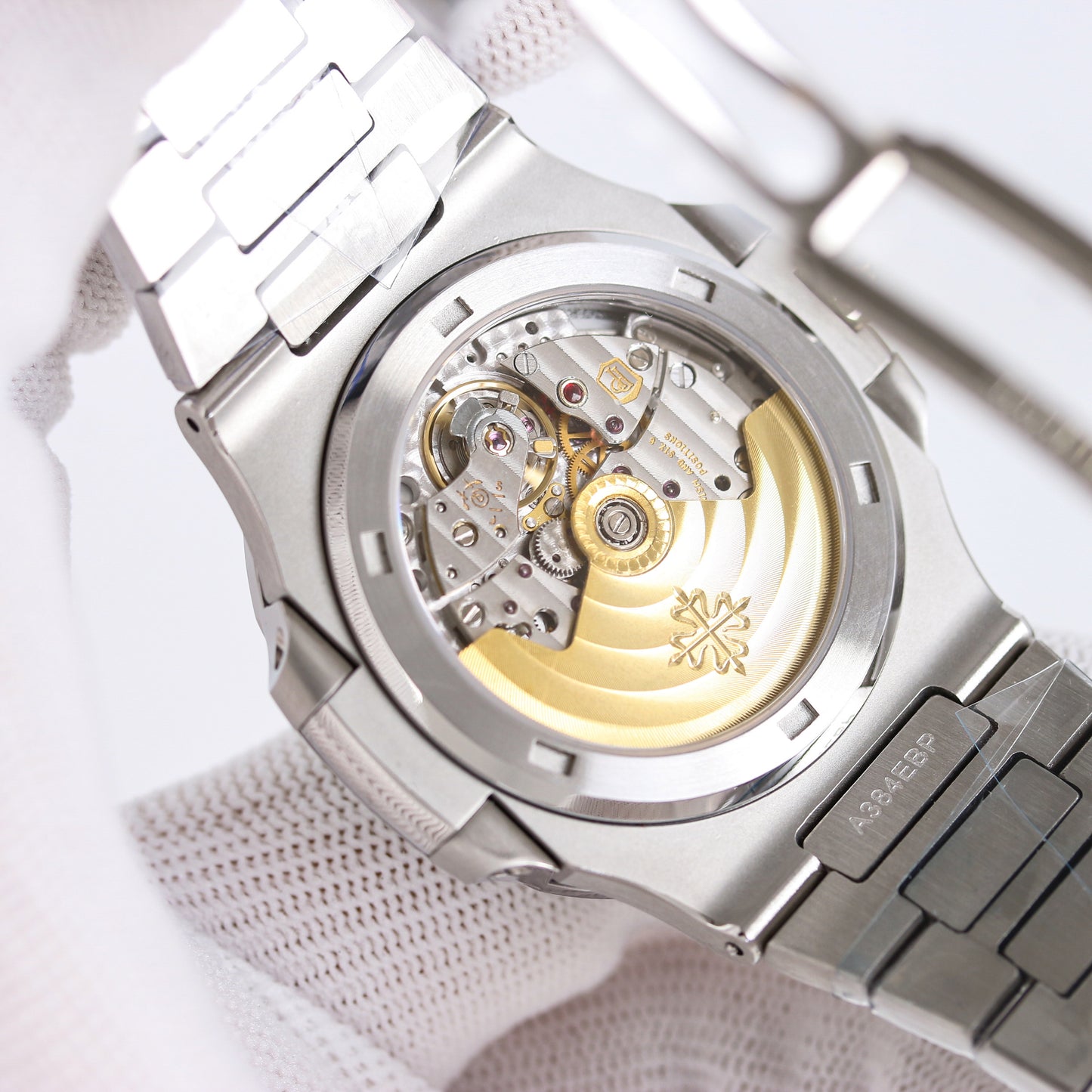Baby Blue - Ultra-thin - Silver 904L Steel - Automatic 324SC- 40mm