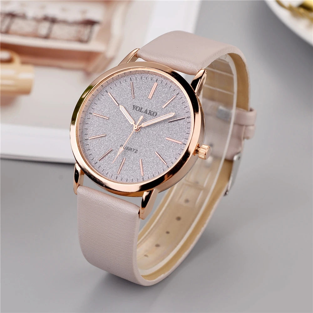 LADY - Grey Yellow - White Rubber - Quartz - 34mm