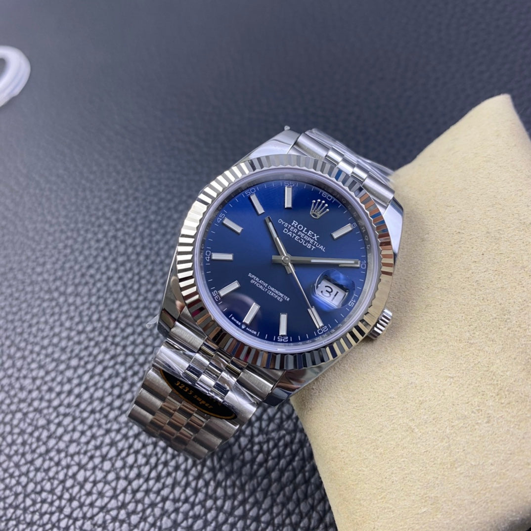 C-Factory 126334- Blue Face - Silver 904L Steel - Automatic - 41mm