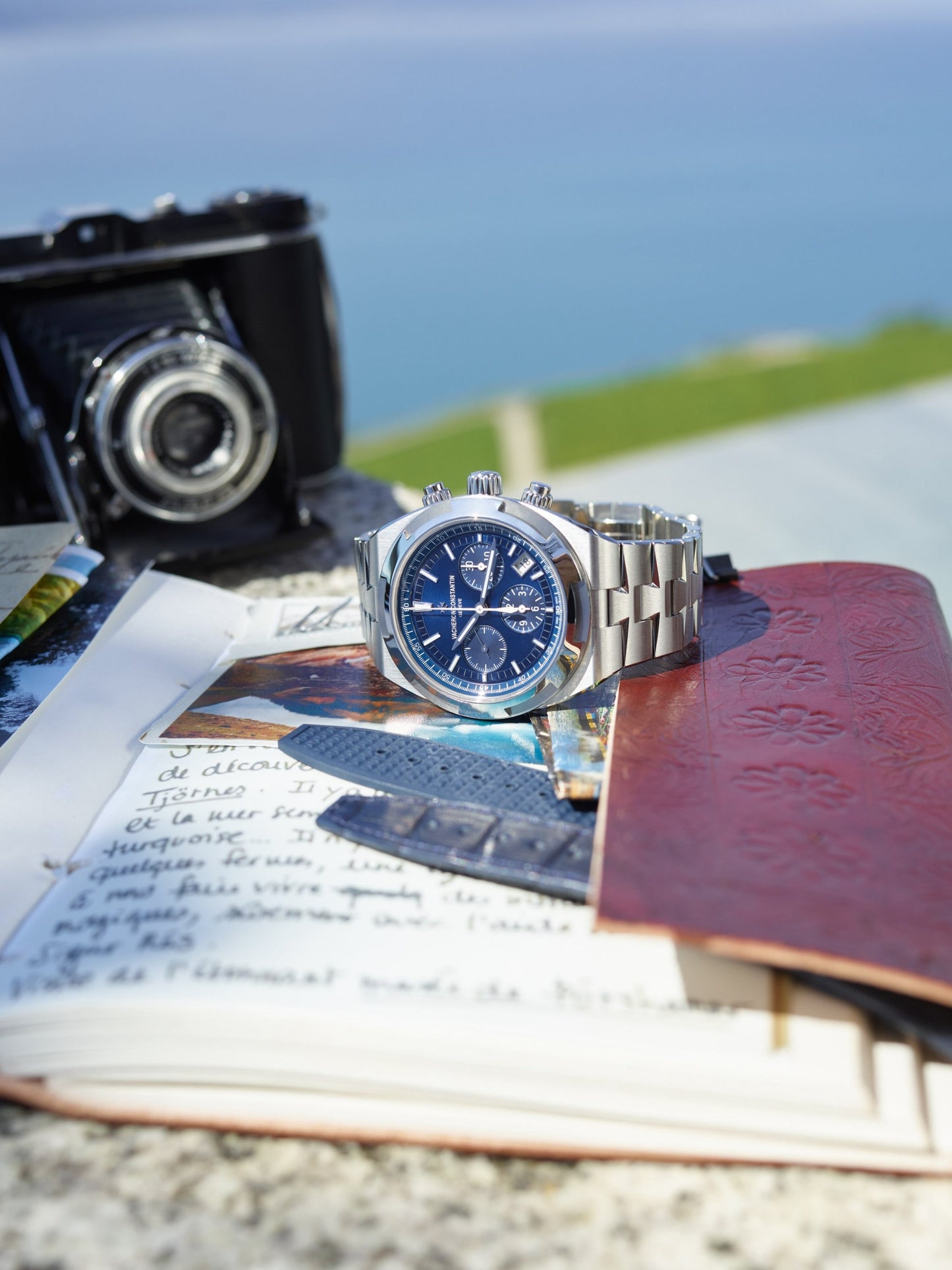 Chronograph-Blue - White 904L Silver - Automatic - 41mm