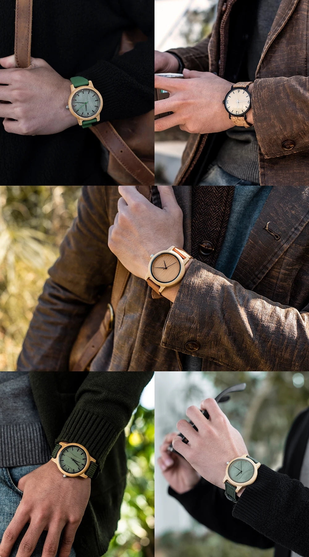 Brown - Brown rubber - quartz - 42mm