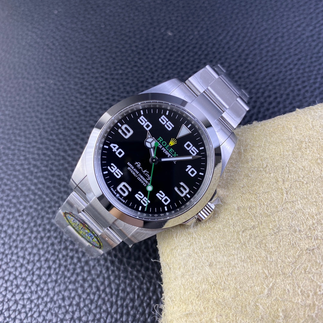 C-Factory -Black Silver -White 904L Steel - Automatic - 40mm
