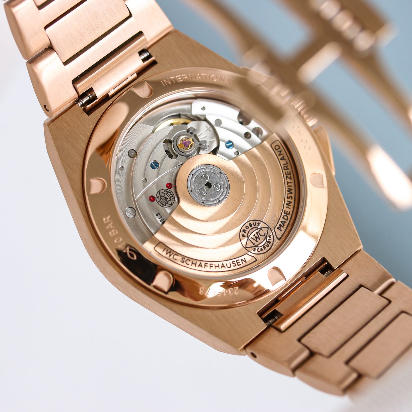 LADY -White -Rhinestone bezel- Yellow gold 904L Steel - Automatic -35mm