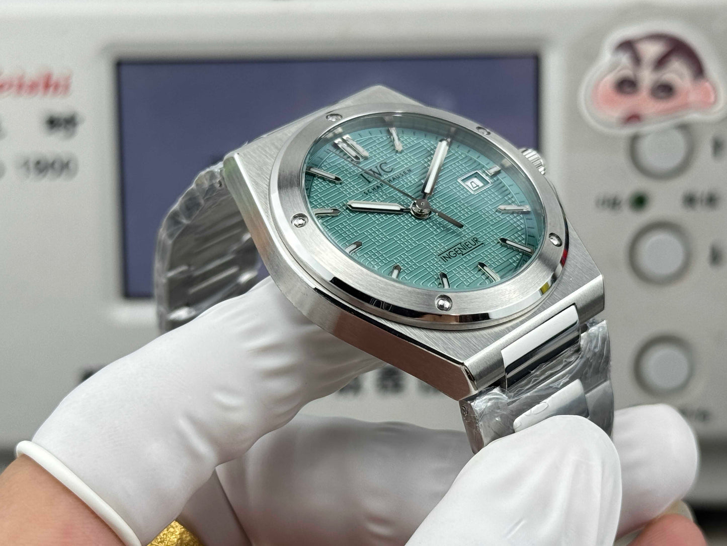 Green -Silver White- Silver 904L Steel - Automatic - 40mm
