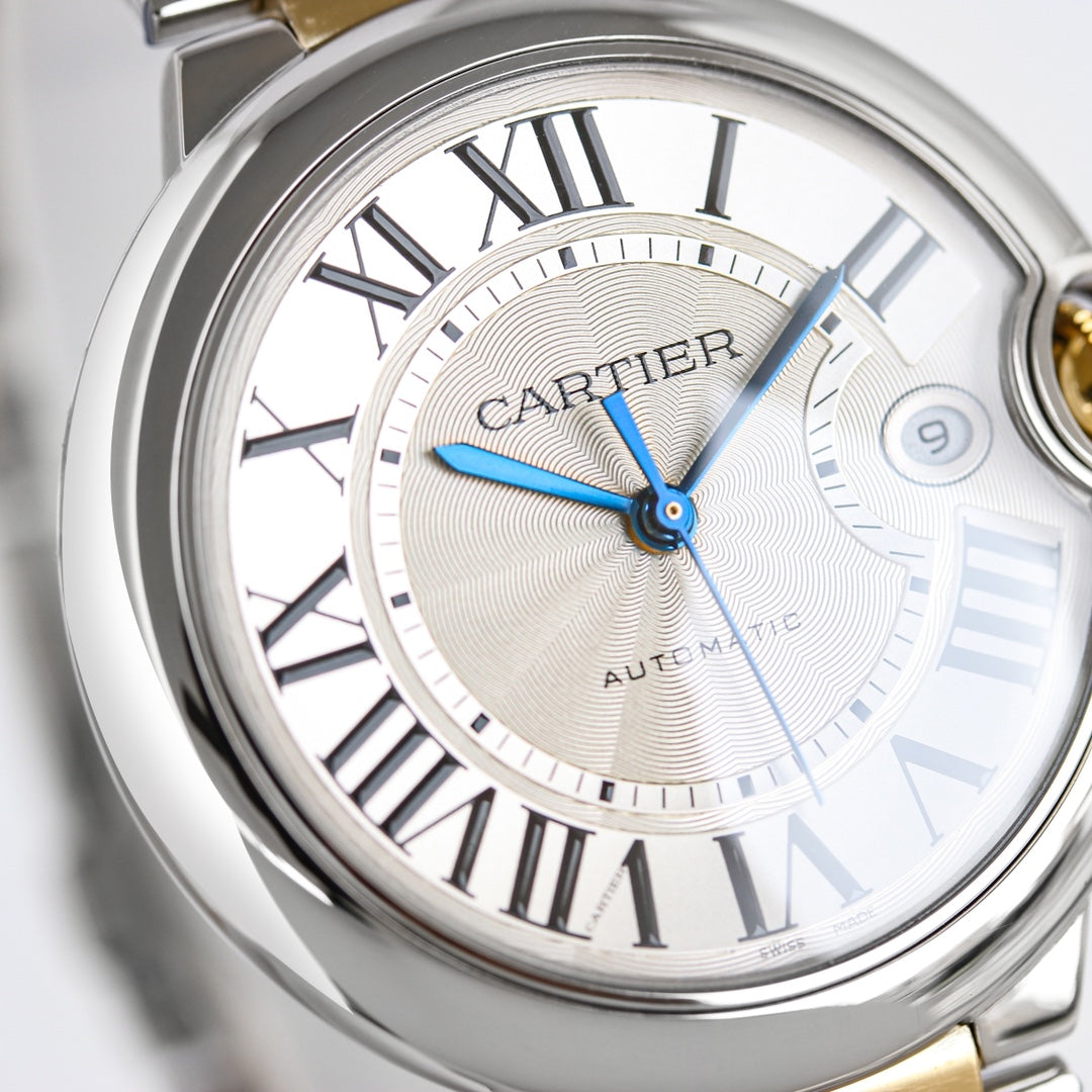 White - White Yellowgold Silver - 904L Steel- Automatic - 36/42mm