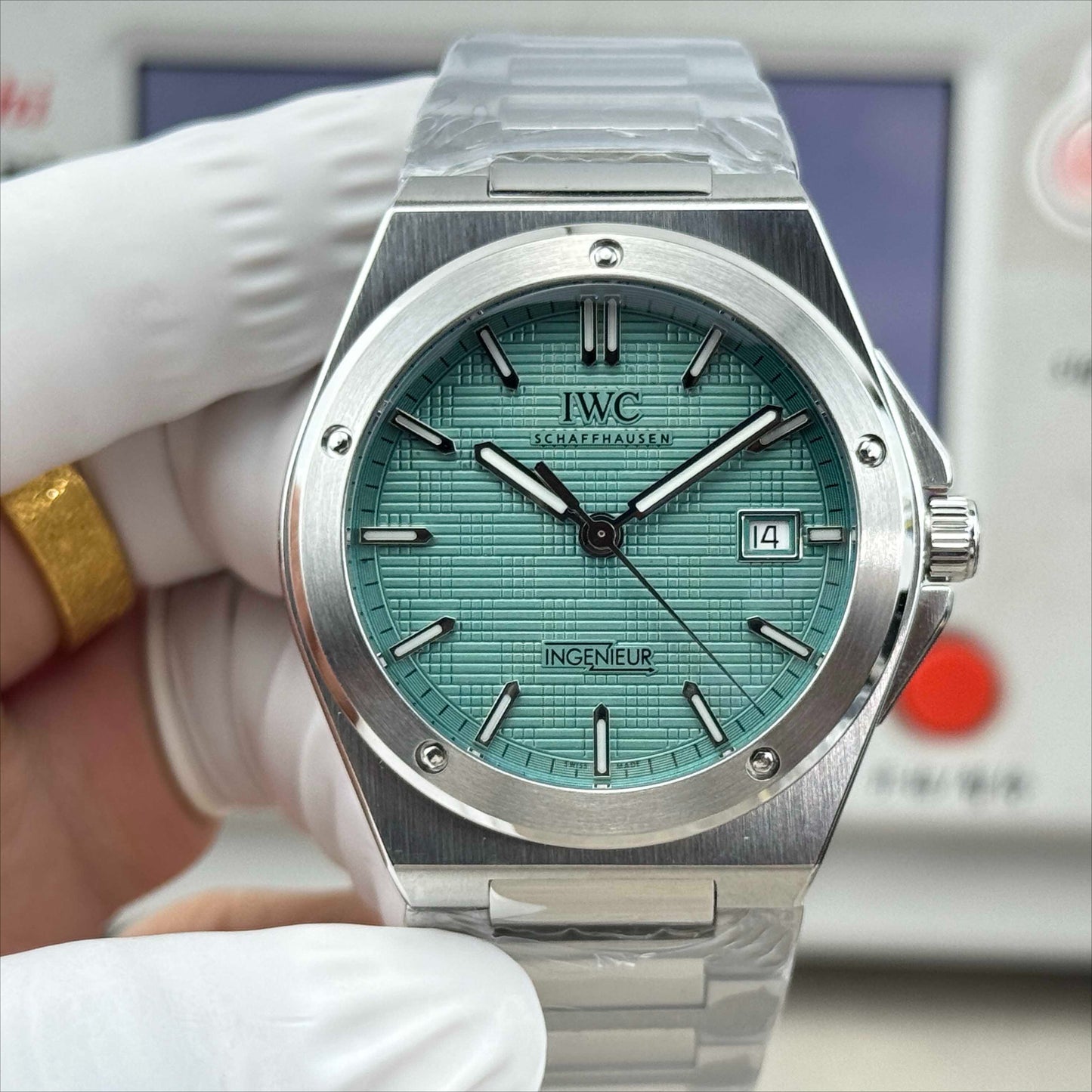 Green -Silver White- Silver 904L Steel - Automatic - 40mm