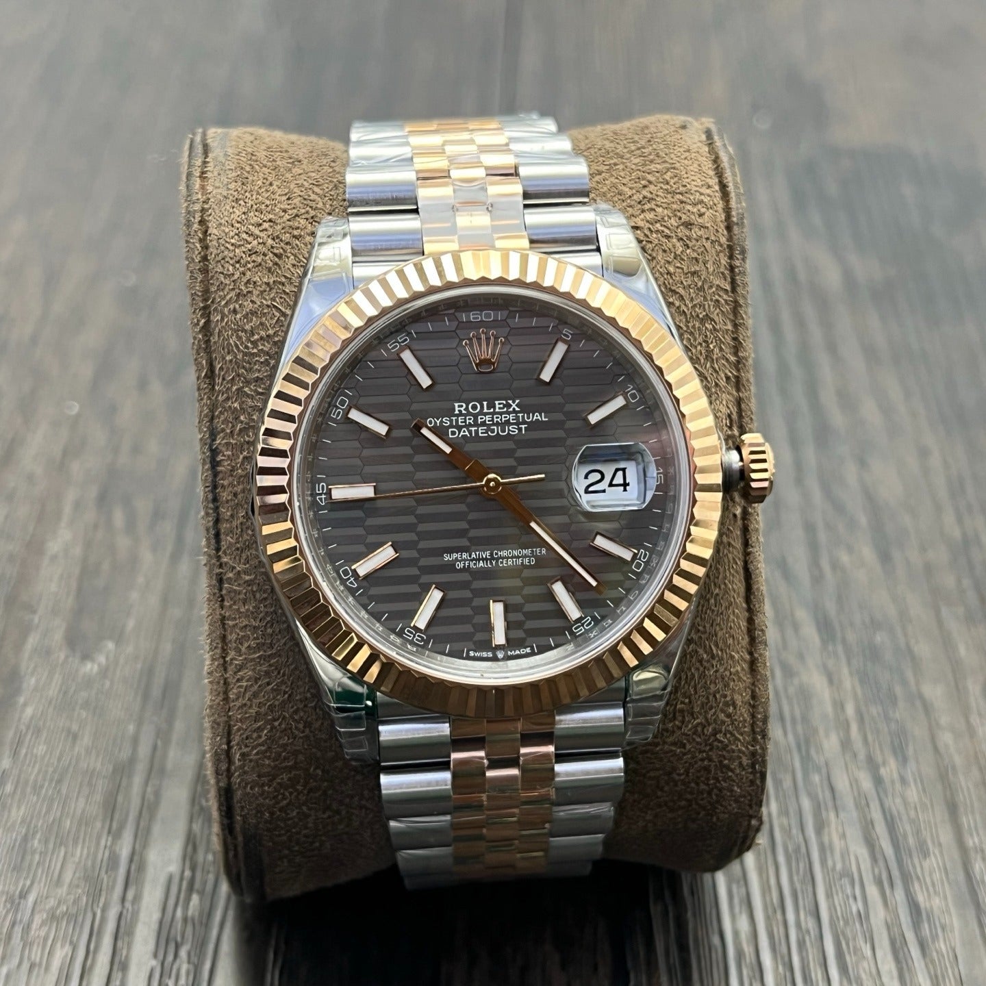 C-Factory - Grey Wave - Silver Gold 904L Steel- Automatic - 41mm