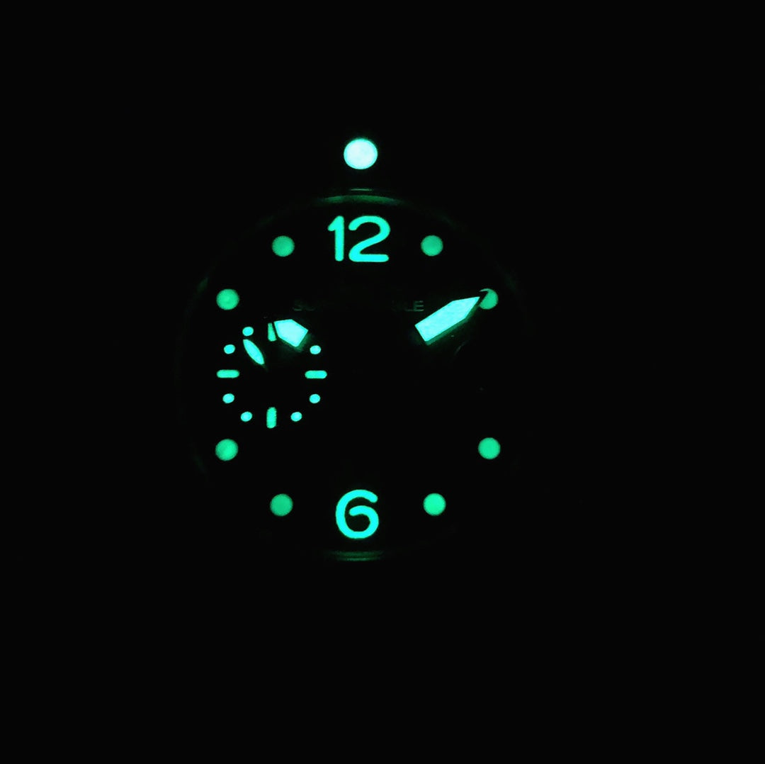 316L Steel Silver - Black Rubber - Automatic - 47mm