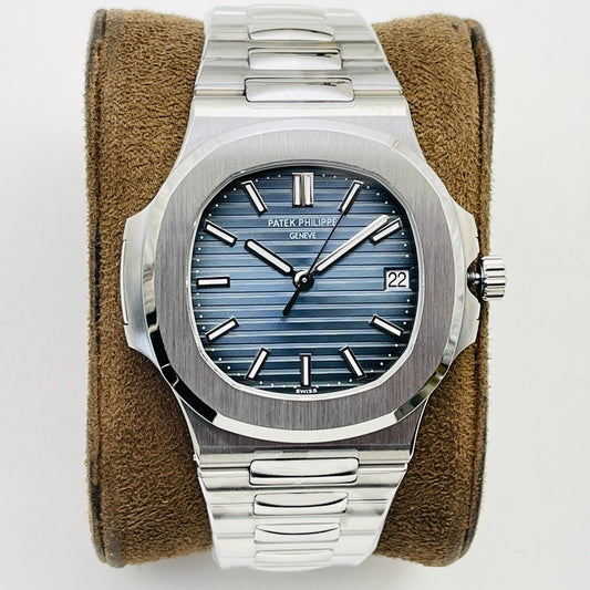 Blue - Ultra-thin - Silver 904L Steel - Automatic 324SC- 40mm