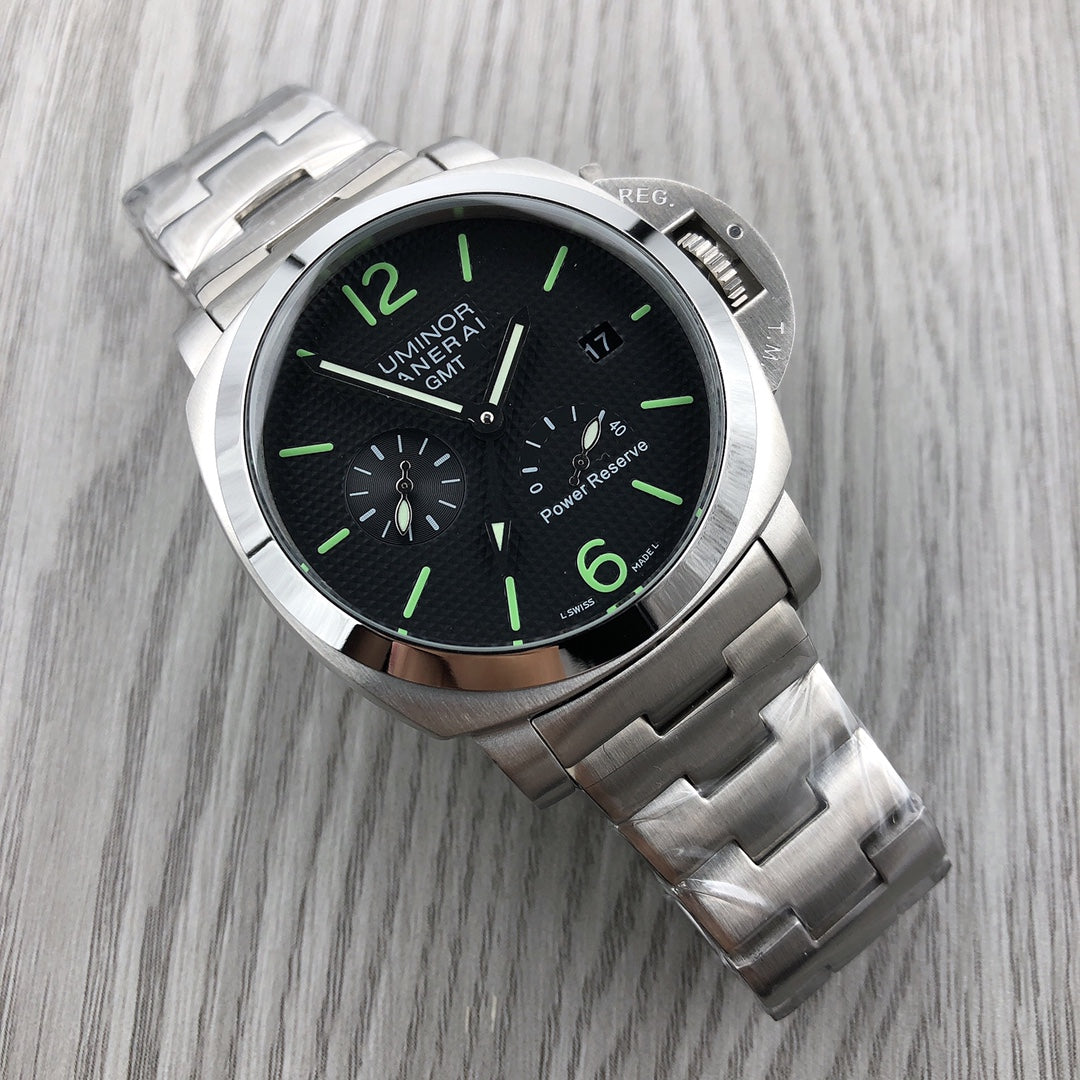 3D Black Mesh - White 904L Steel - Silver 904L -Automatic - 44mm