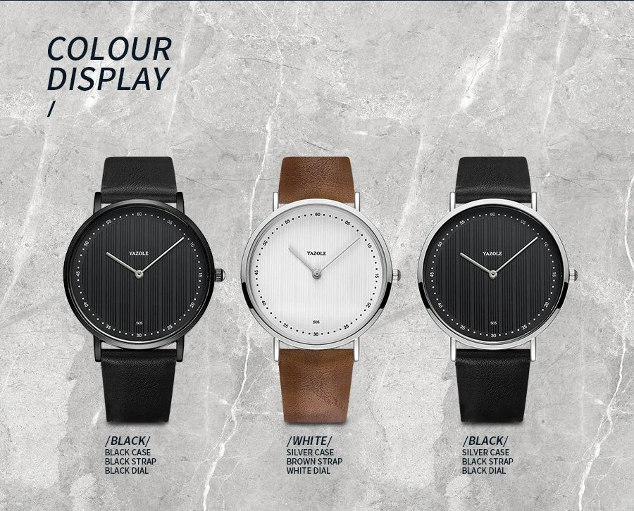 White - Brown Leather - Automatic - 42mm
