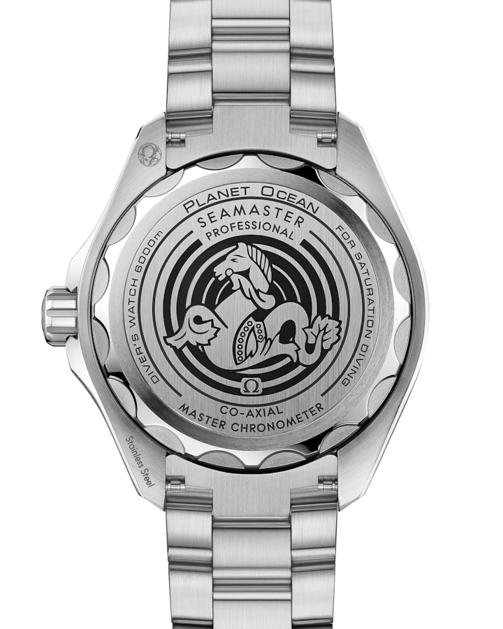 L Size- Red Ceramic - Silver 904L Steel - self winding - 45.5mm