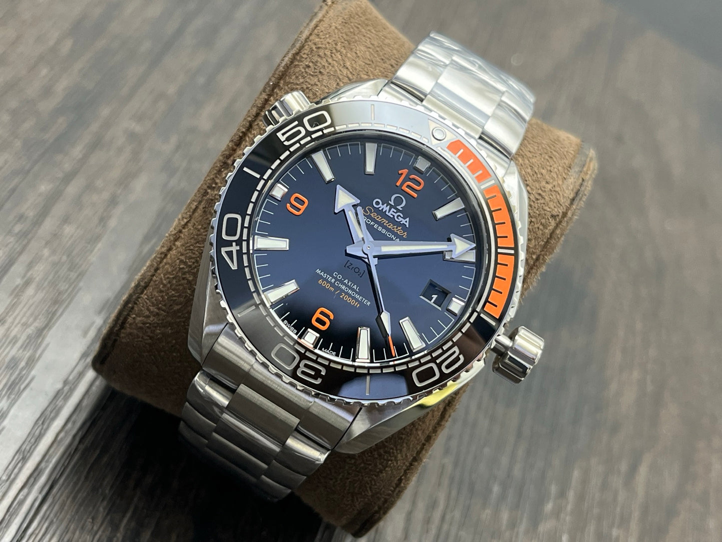 1/4 Orange Ceramic - Silver 904L Steel - Automatic - 43mm