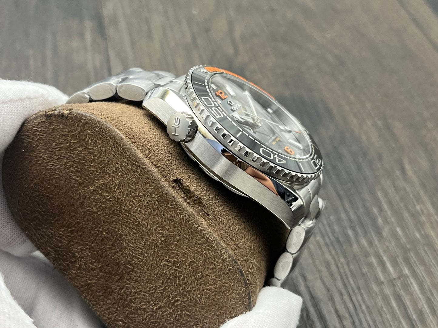 1/4 Orange Ceramic - Silver 904L Steel - Automatic - 43mm