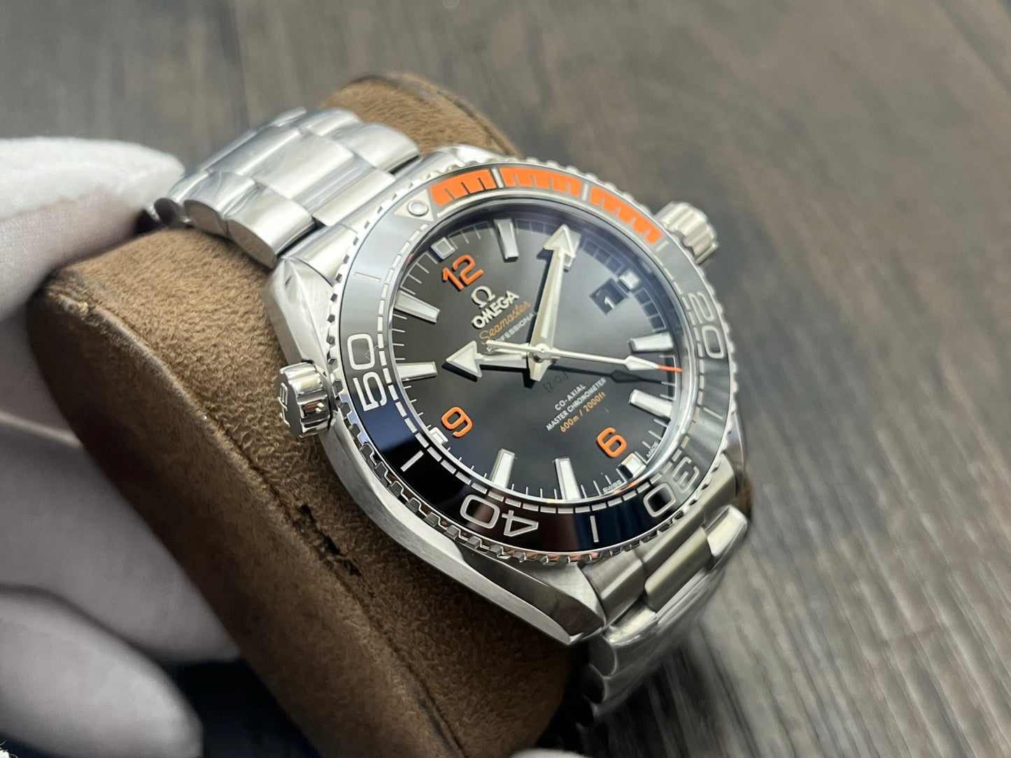 1/4 Orange Ceramic - Silver 904L Steel - Automatic - 43mm