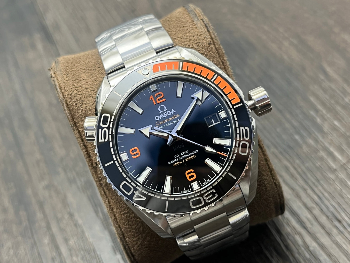 1/4 Orange Ceramic - Silver 904L Steel - Automatic - 43mm