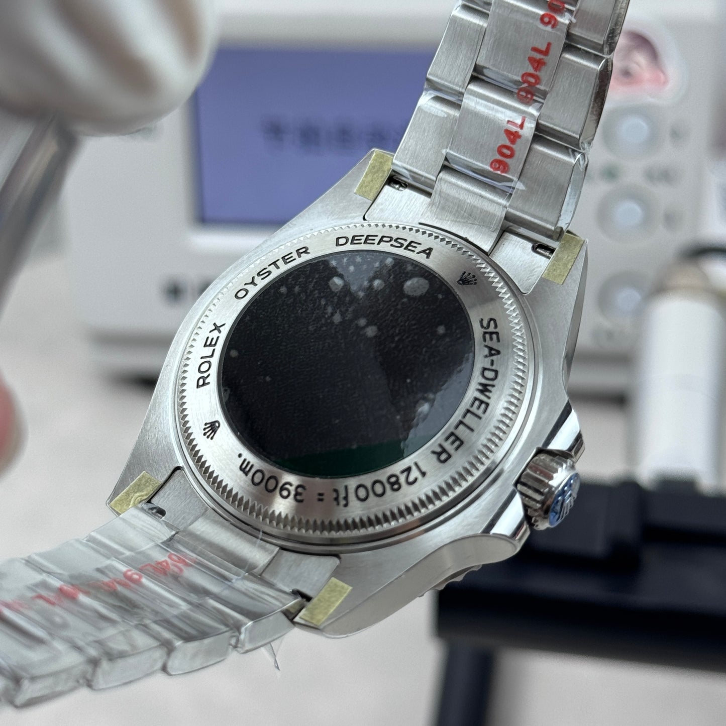 L Size - Blue Silver -Silver 904L Steel -Automatic- 44mm